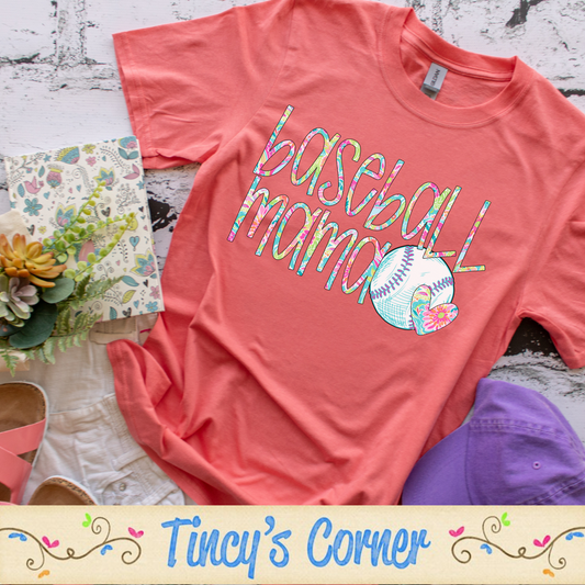 Baseball Mama -DTF SPT