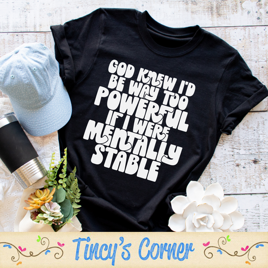 God Knew I'd Be Way Too SPT