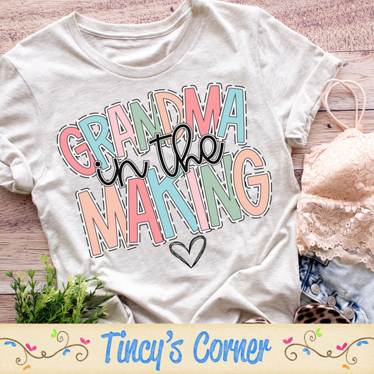 Grandma in the Making -DTF SPT