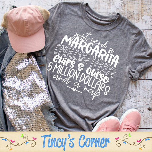 I Just Need a Margarita SPT