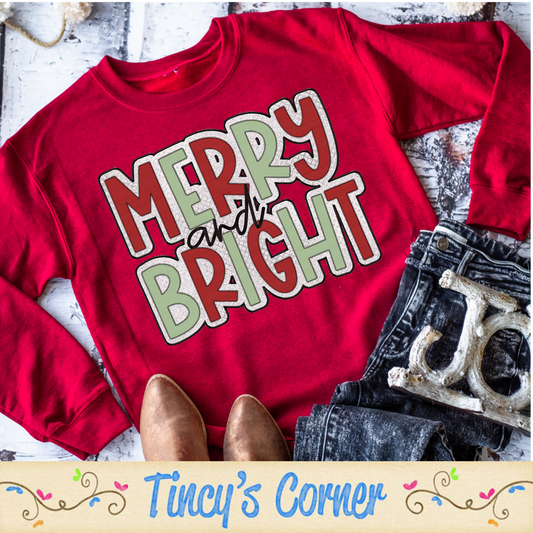 Merry and Bright -DTF SPT