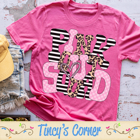 Pink Out Squad -DTF SPT