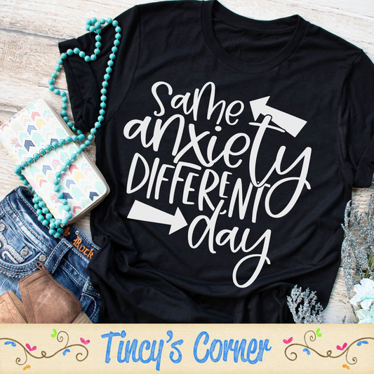 Same Anxiety Different Day SPT