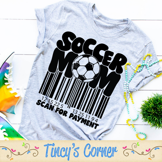 Soccer Mom Scan for Payment SPT
