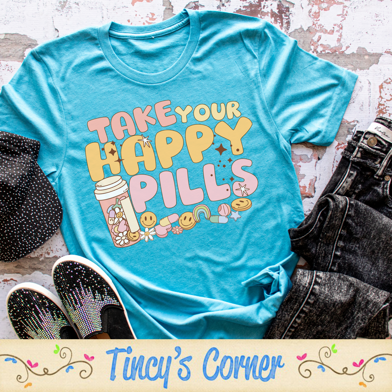 Take Your Happy -DTF SPT