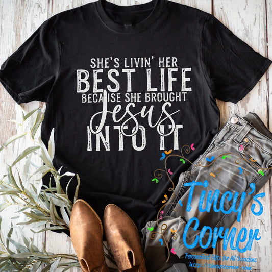 She's Livin' Her Best Life SPT