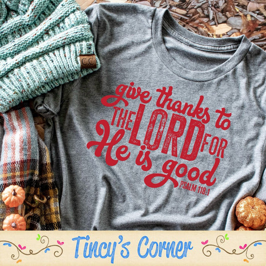 Give Thanks to the Lord SPT