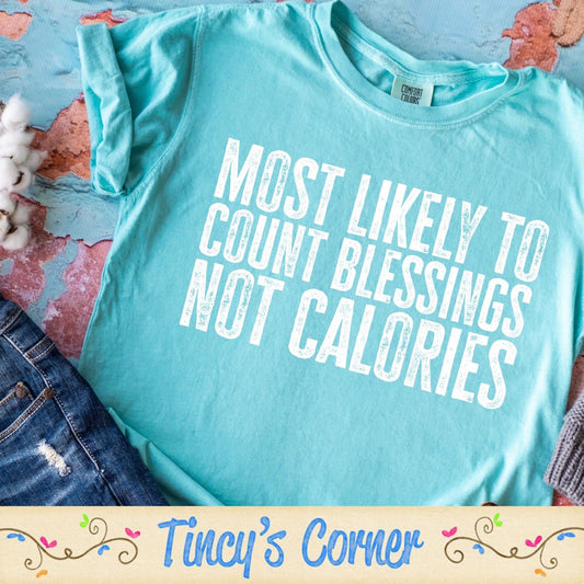 To Count Blessings Not Calories SPT