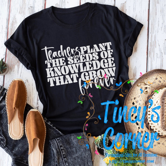 Teachers Plant the Seeds SPT