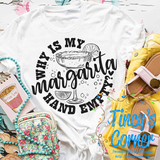 Why is My Margarita Hand SPT