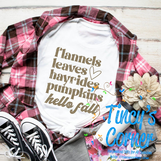 Flannels Leaves Hayrides SPT