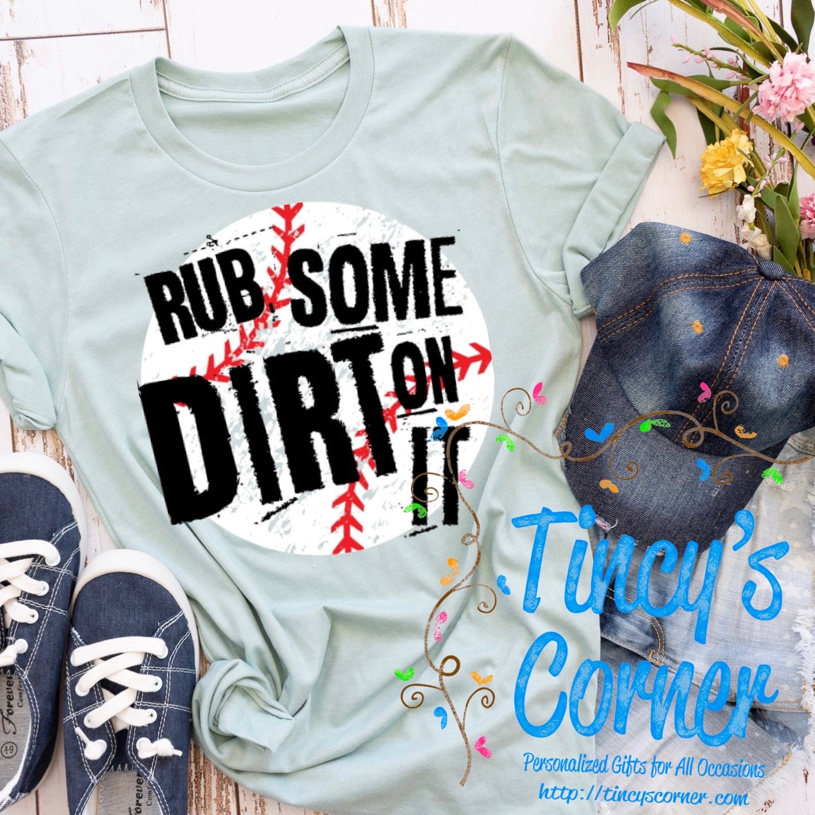 Rub Some Dirt On It Baseball -HH SPT