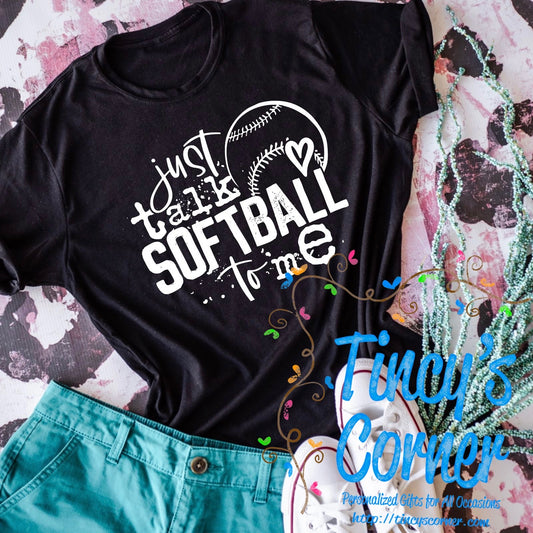 Just Talk Softball to Me SPT