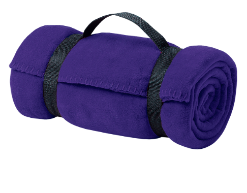 Fleece Blanket w/Strap