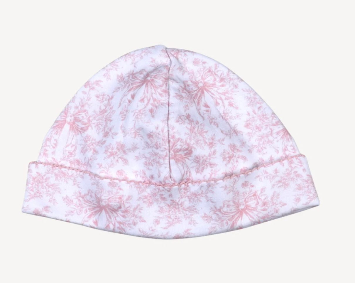 Gigi Pink Toile Gown w/Beanie