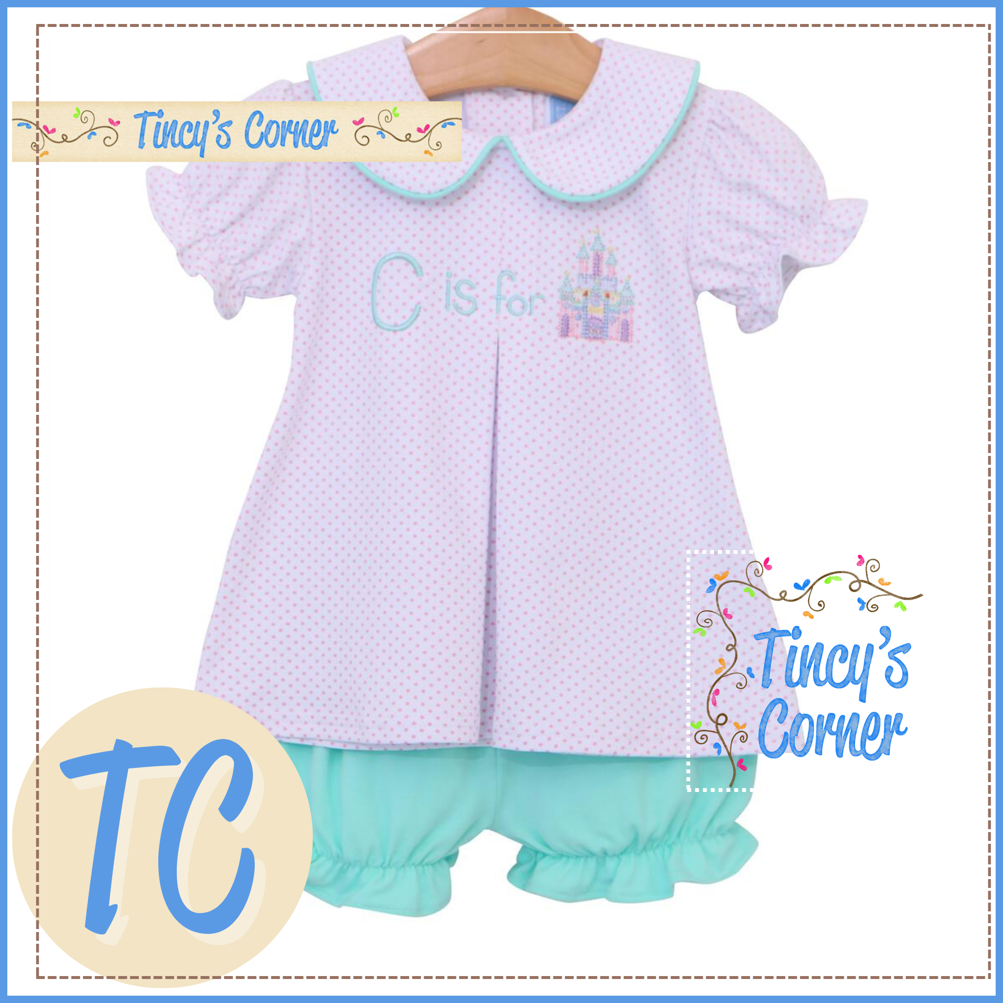 C is for Castle Bloomer Set