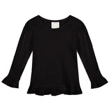 Infant LS Ruffle T-Shirt