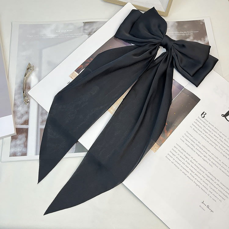 Oversized Satin Hairbow
