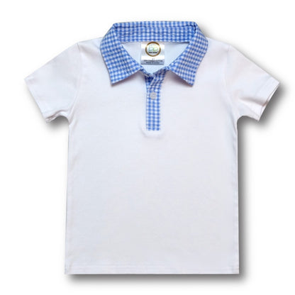 School Apple Embroidery Unisex SS Polo