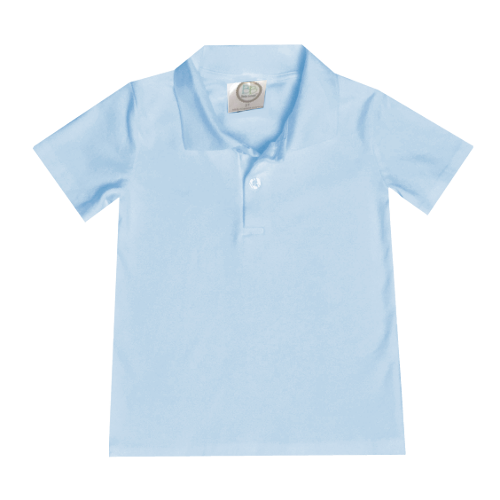 School Apple Embroidery Unisex SS Polo