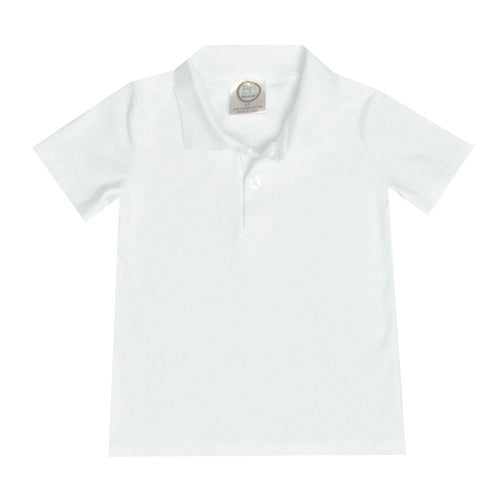 School Apple Embroidery Unisex SS Polo