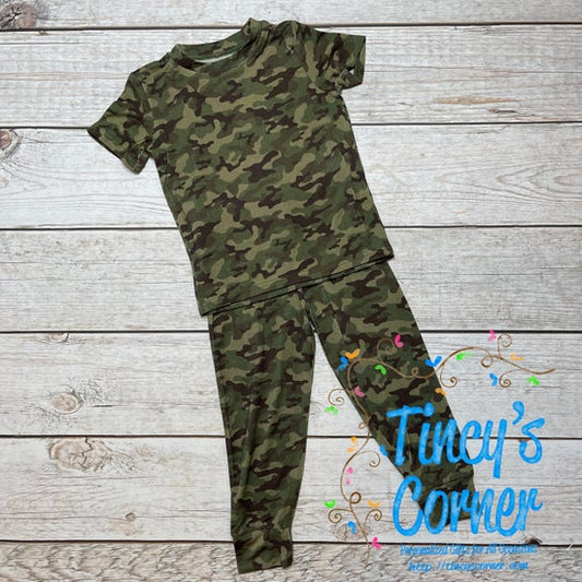 Camo Bamboo PJs