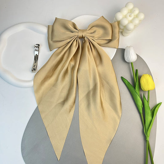 Oversized Satin Hairbow
