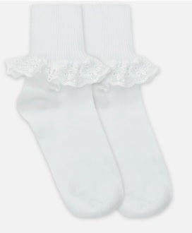 Chantilly Lace Turn Cuff Socks