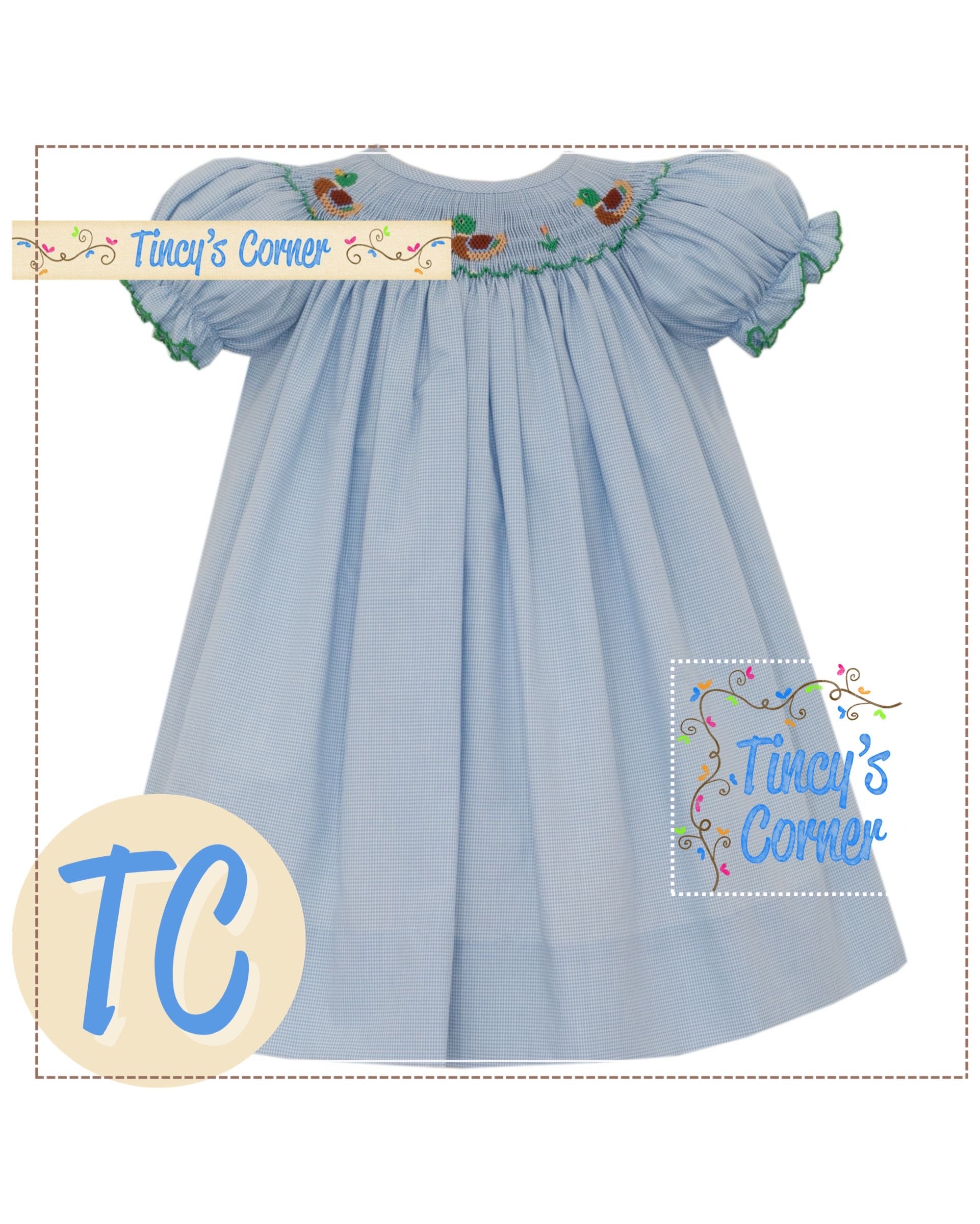 Mallard Duck Bishop Dress