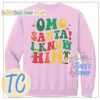 OMG Santa T-Shirt/Sweatshirt