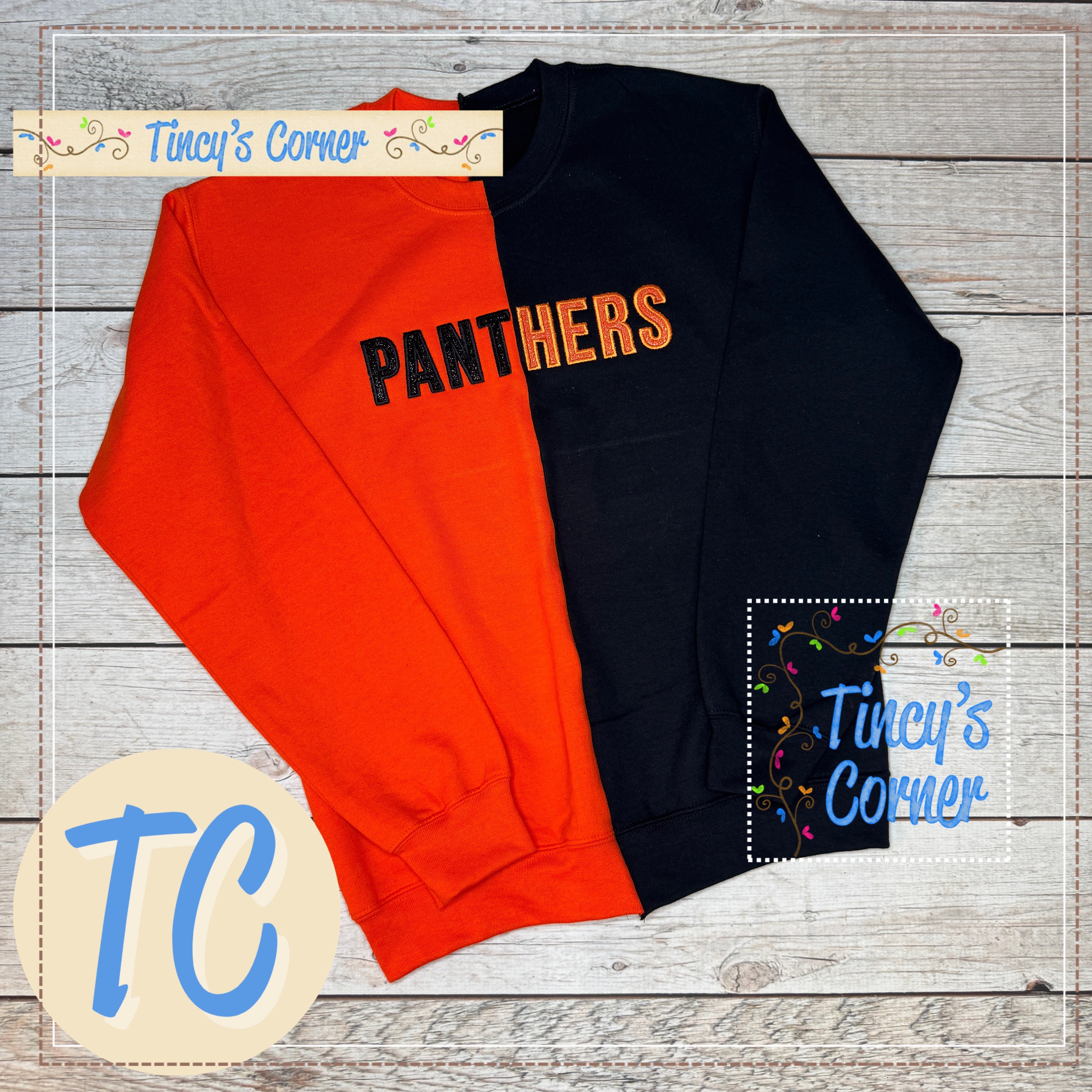 Panthers 2 Color Sweatshirt