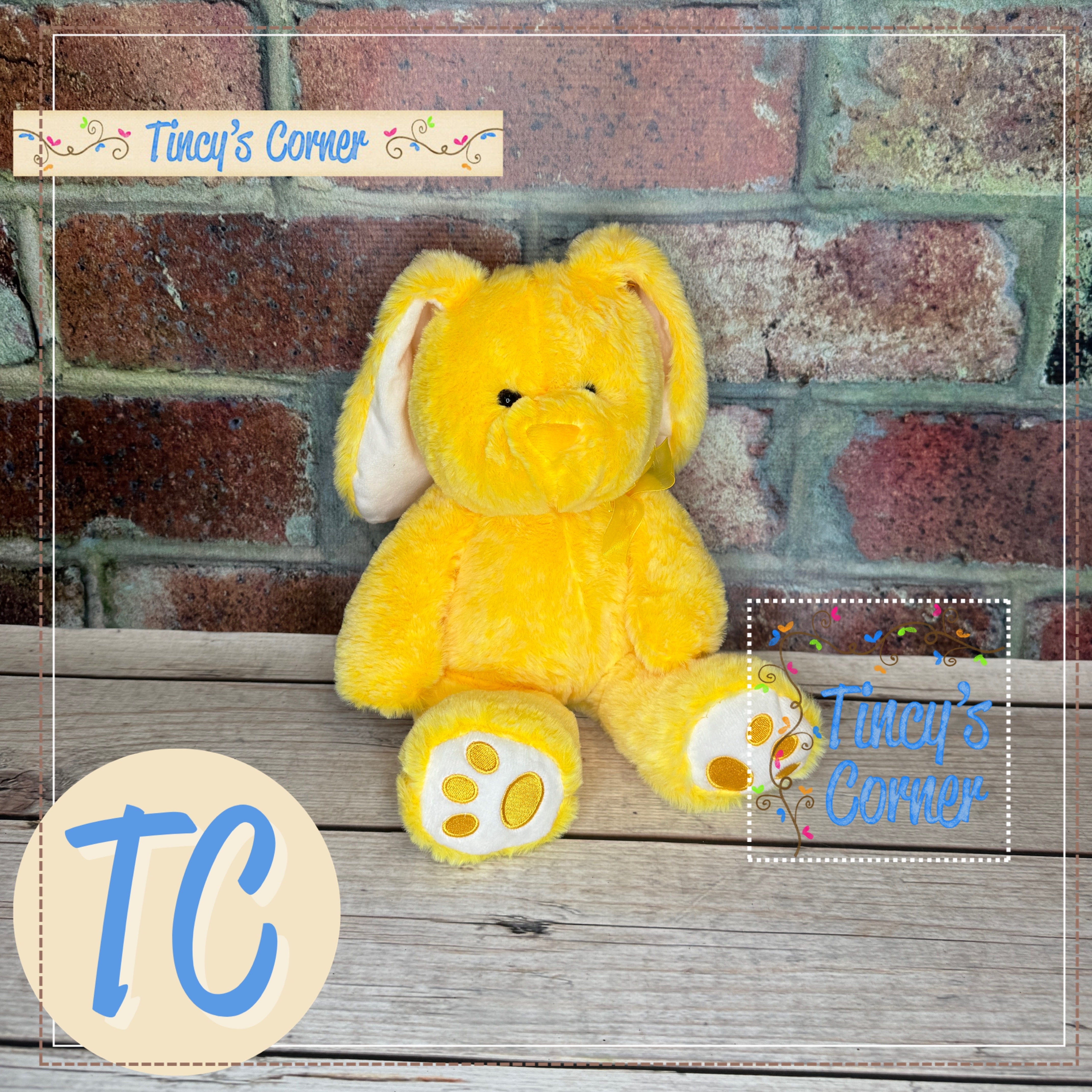 Plush Easter Bunny