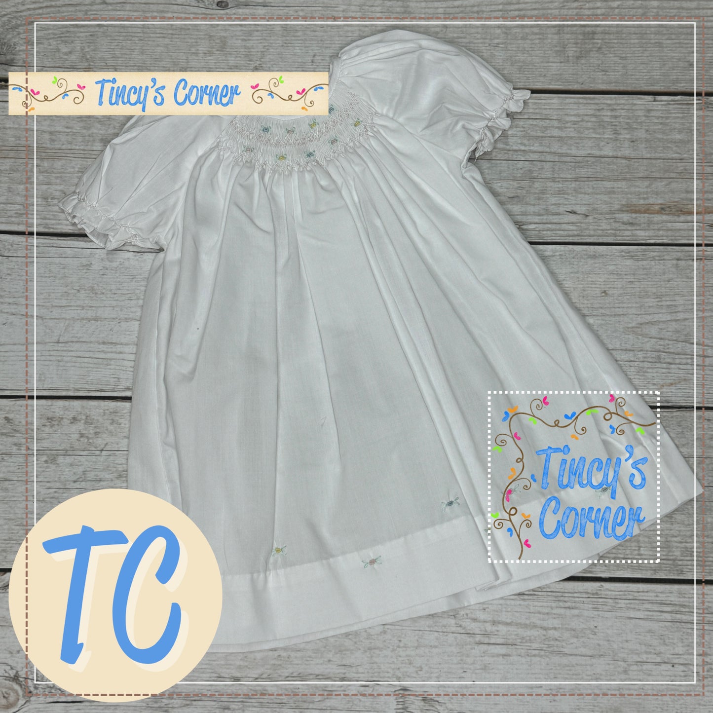 Smocked Flowers Daydress