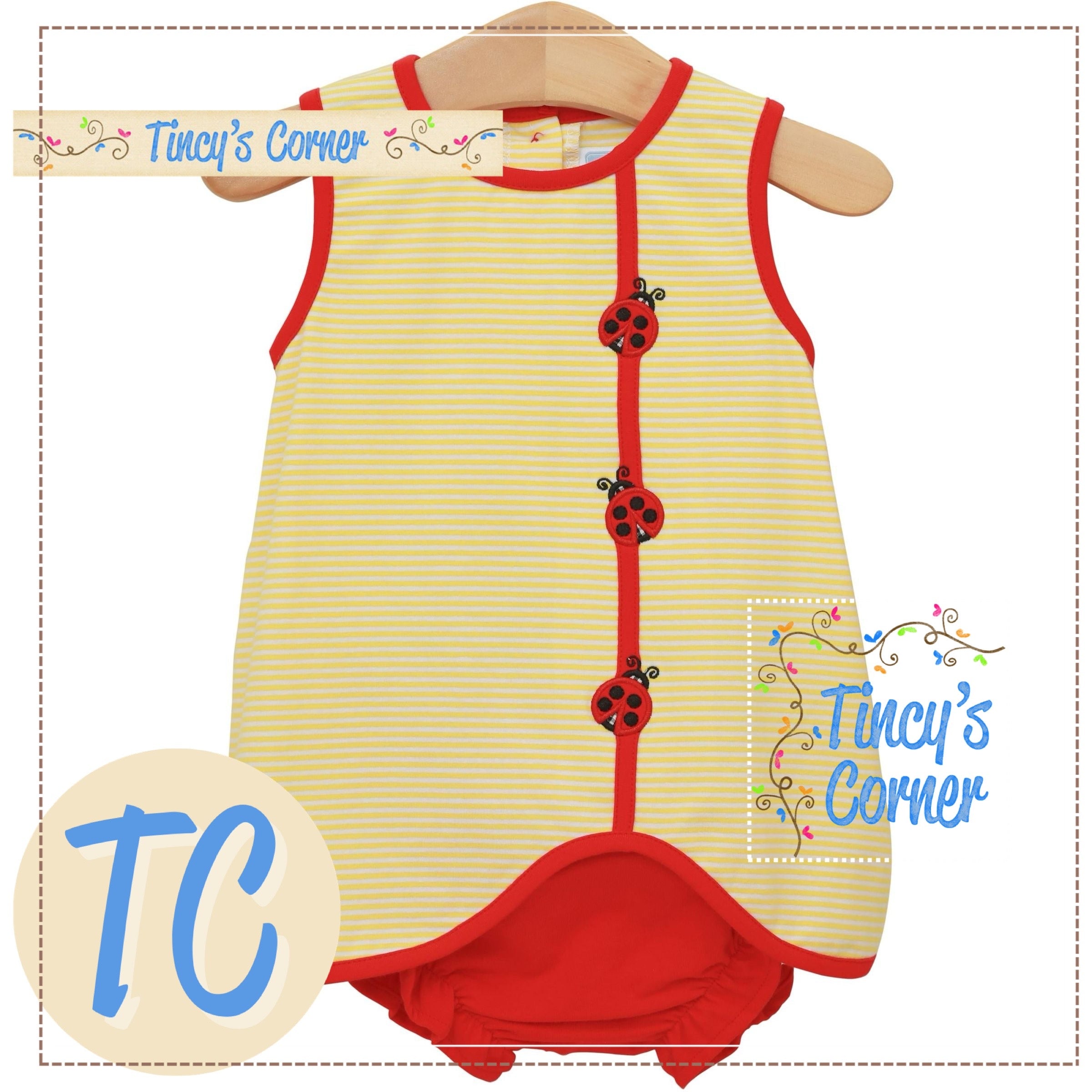Lovely Ladybugs Diaper Set