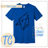 Blue Jays Doodle Mascot Tee