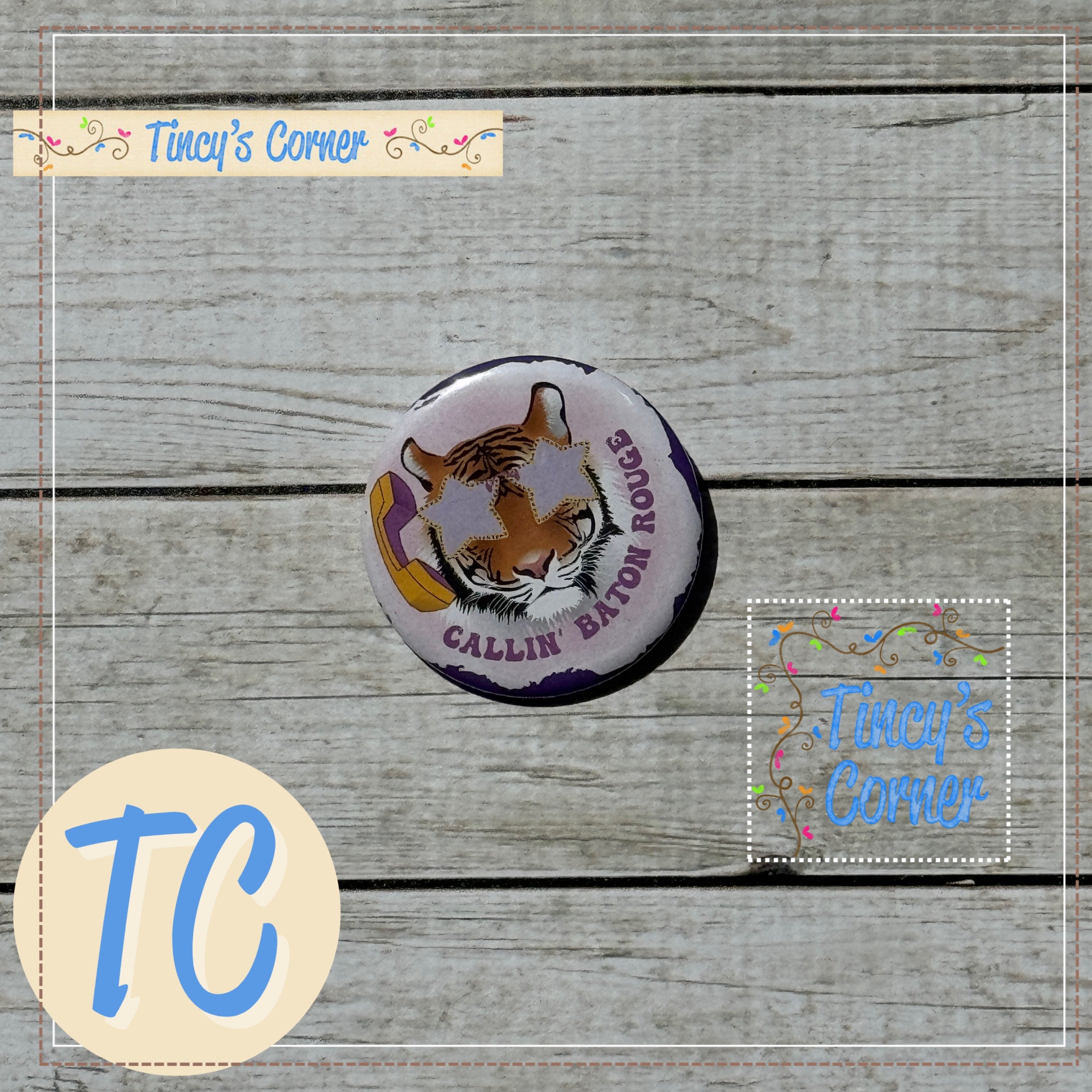 Callin' BR Pin-on Button