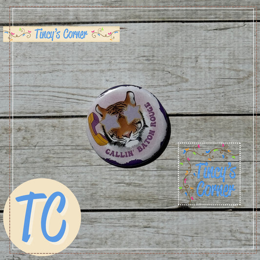 Callin' BR Pin-on Button