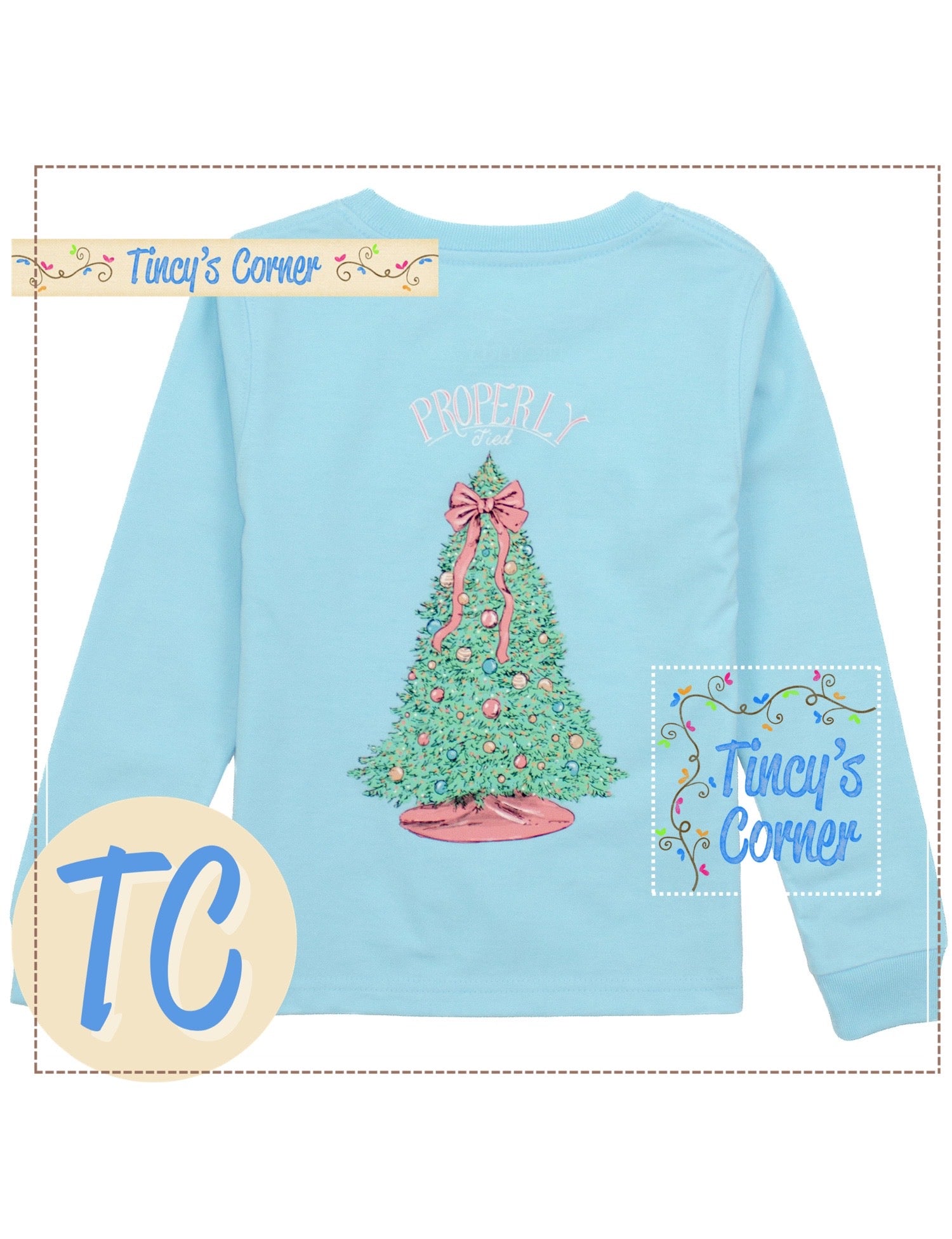 Holiday Girl PT LS T-Shirt