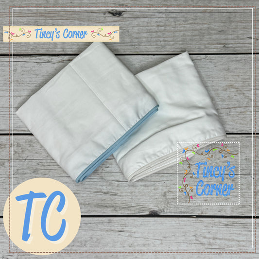 Piping Edge Cotton Pillowcase