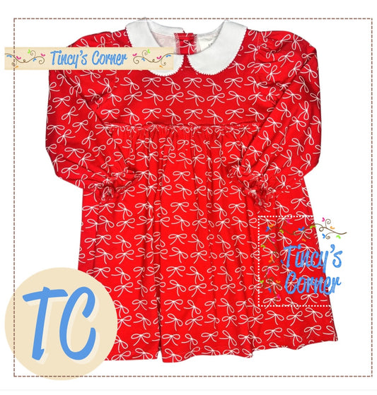 Christmas Bow Dress