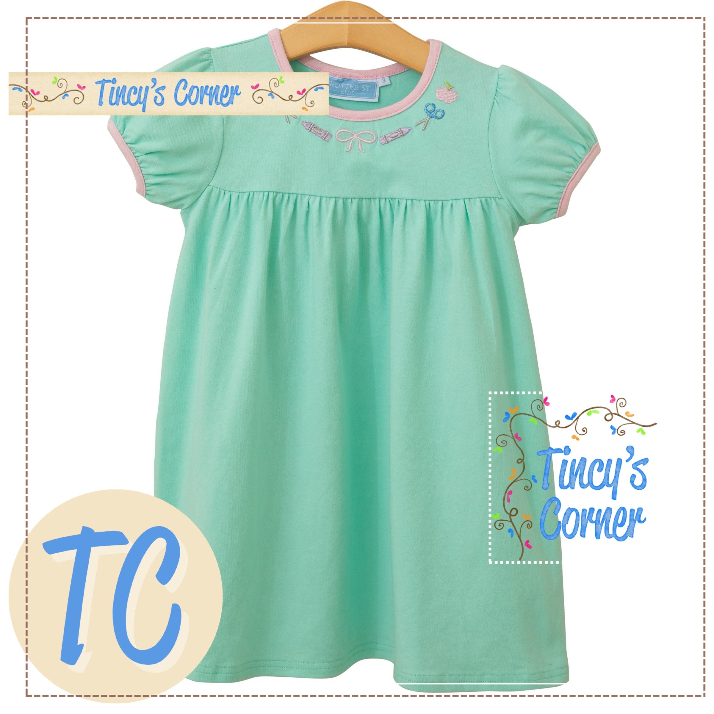 School Supplies Dress