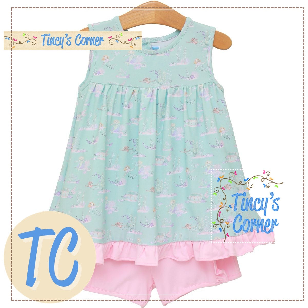 Mermaid's Tale Short Set