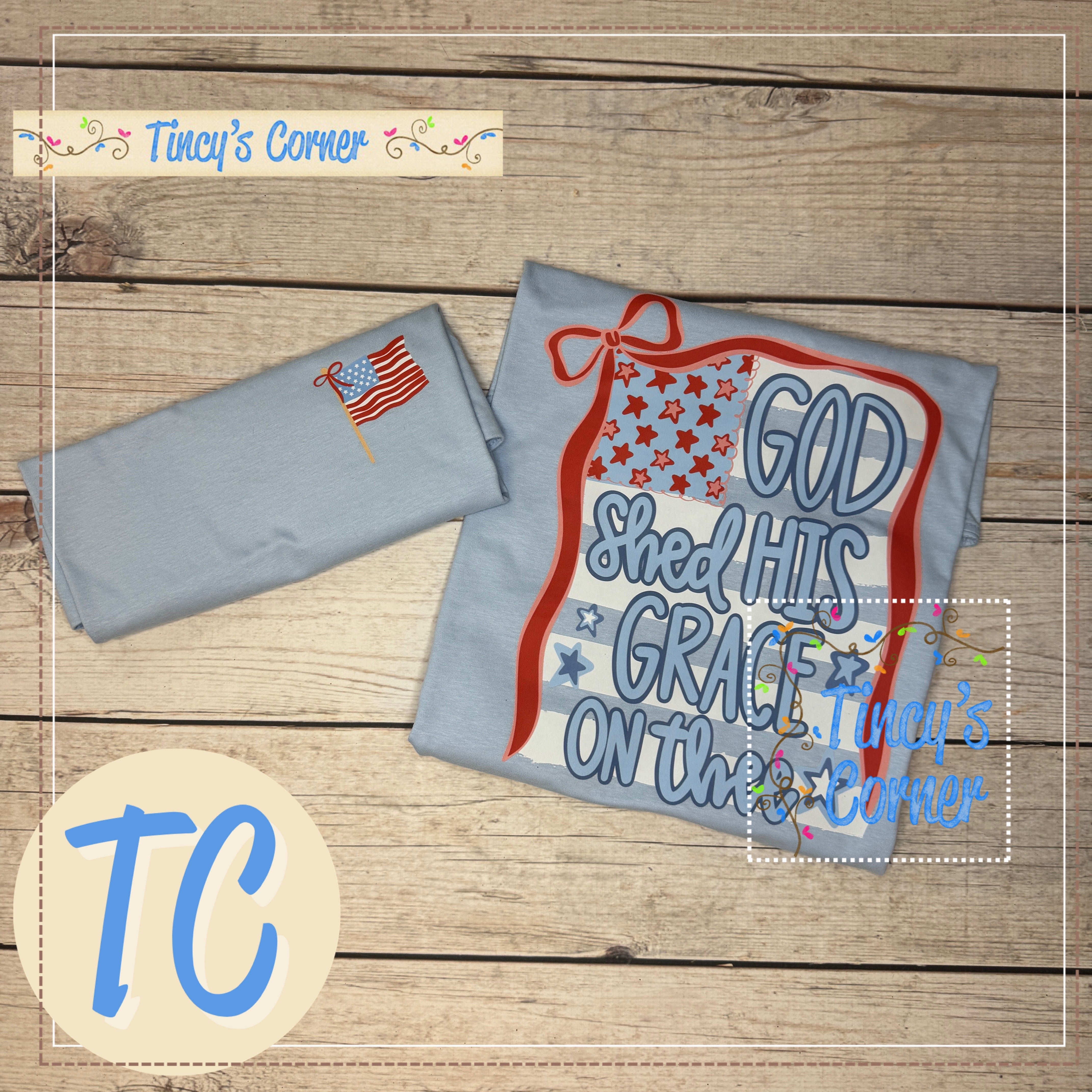 God Shed His Grace T-Shirt