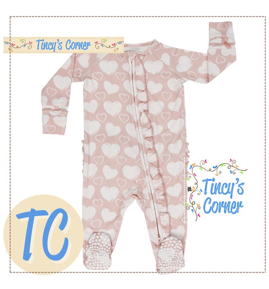 Ruffle Footie Sleeper