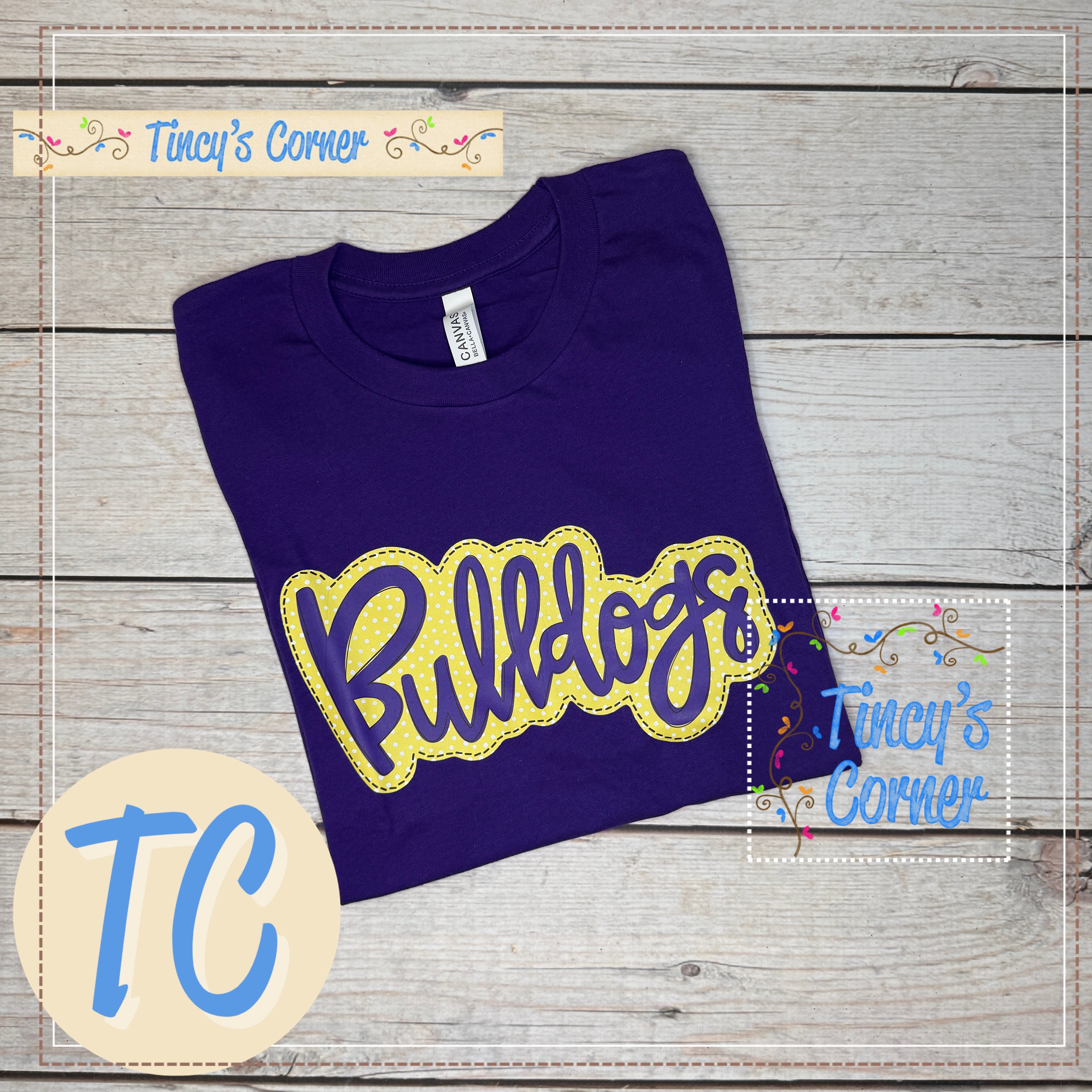 Bulldogs Dots T-Shirt