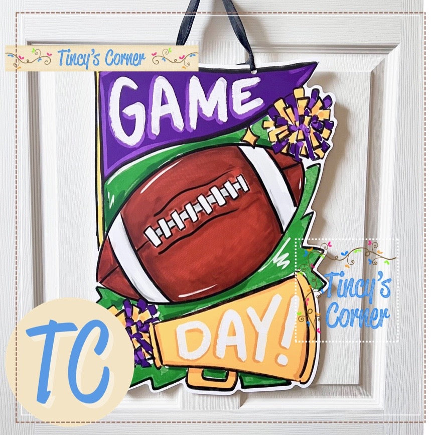 Game Day Door Hanger