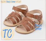 Strappy Cross Front Sandals