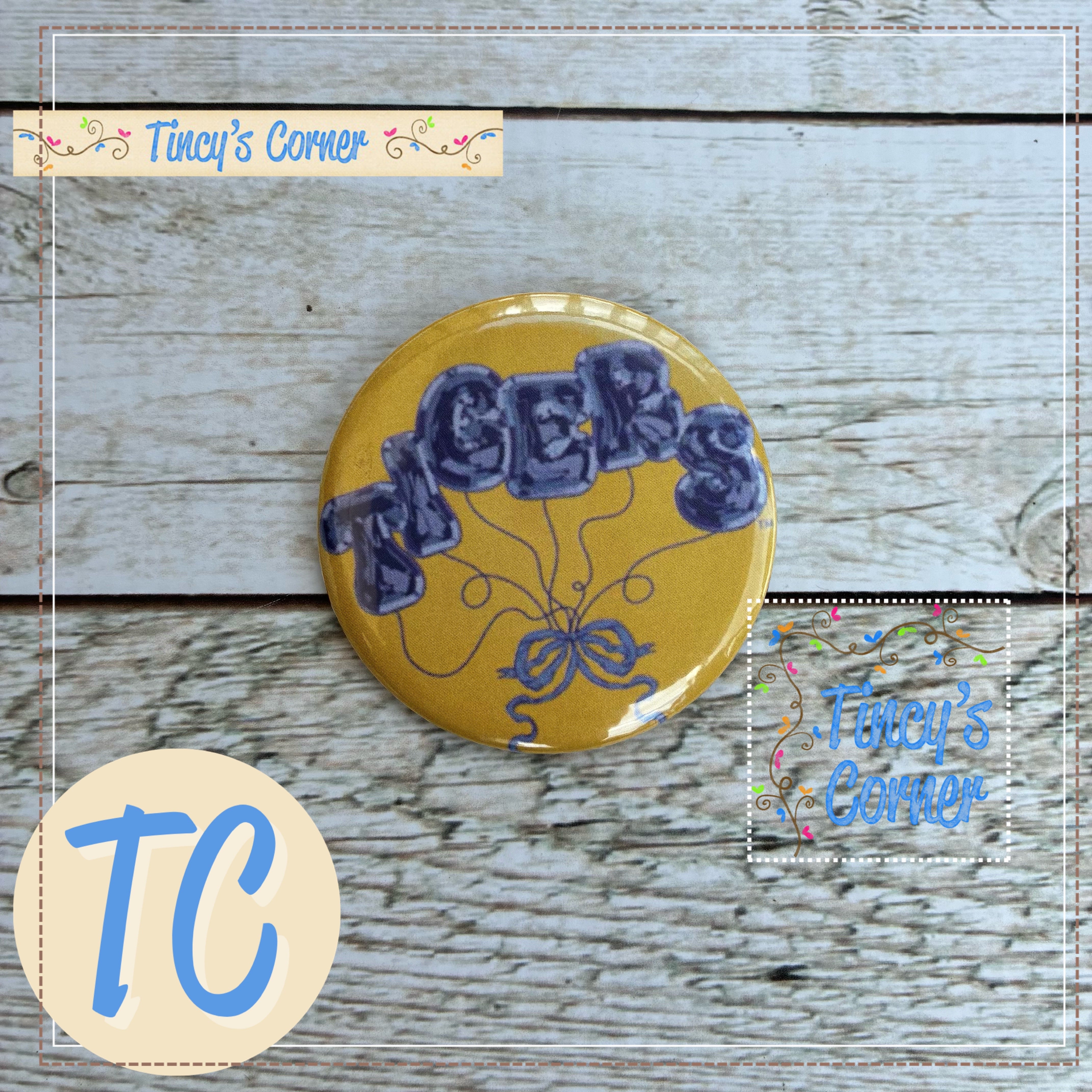 Tigers Pin-on Button