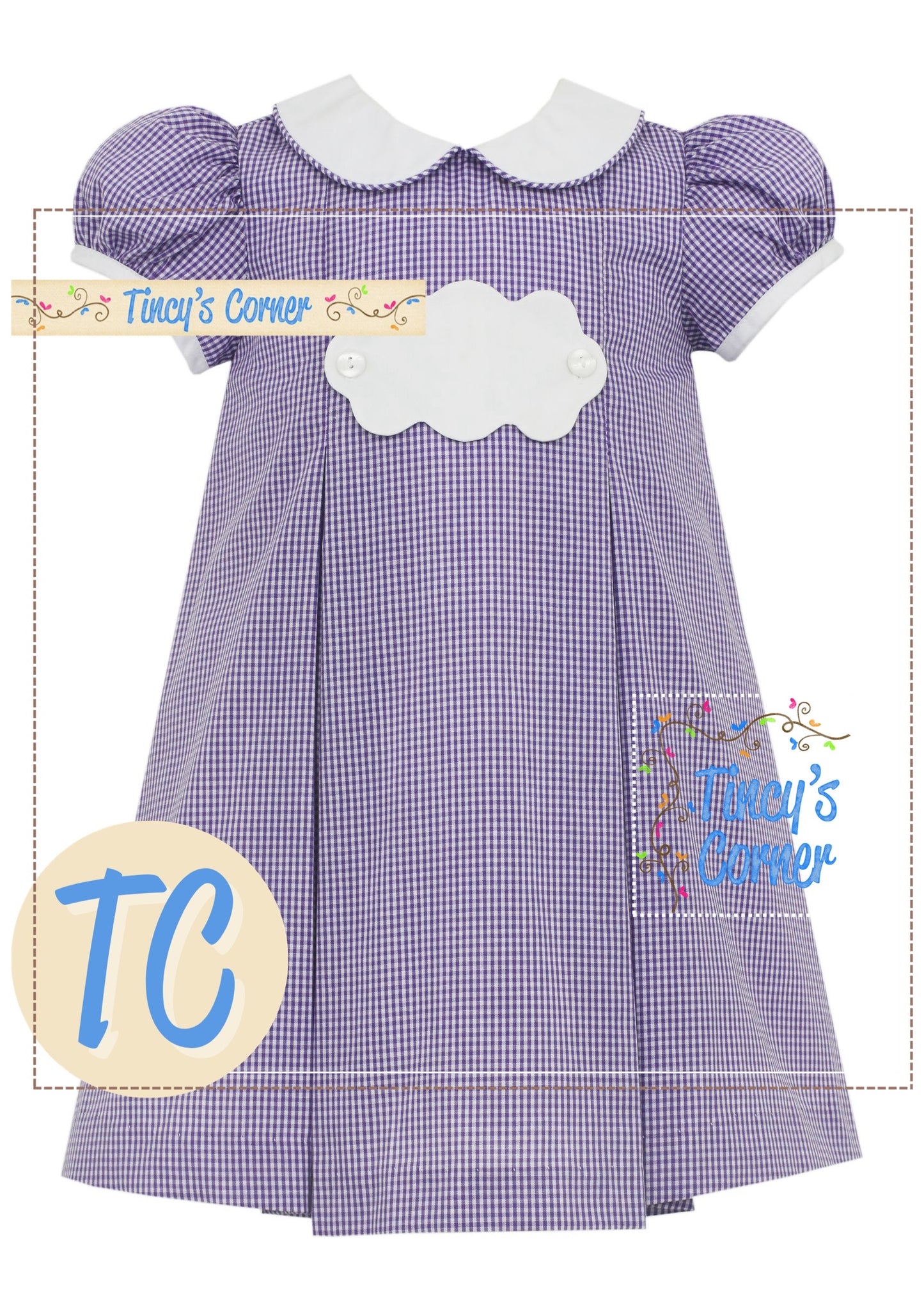 Gingham Float Dress