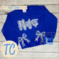 Blue Jays Uniform Side Bows Sweatshirt